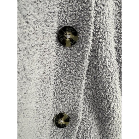 UGG Womens Joselyn Button-Up Lounge Cardigan Sweater L Gray Loungewear Cozy Soft - Picture 4 of 9
